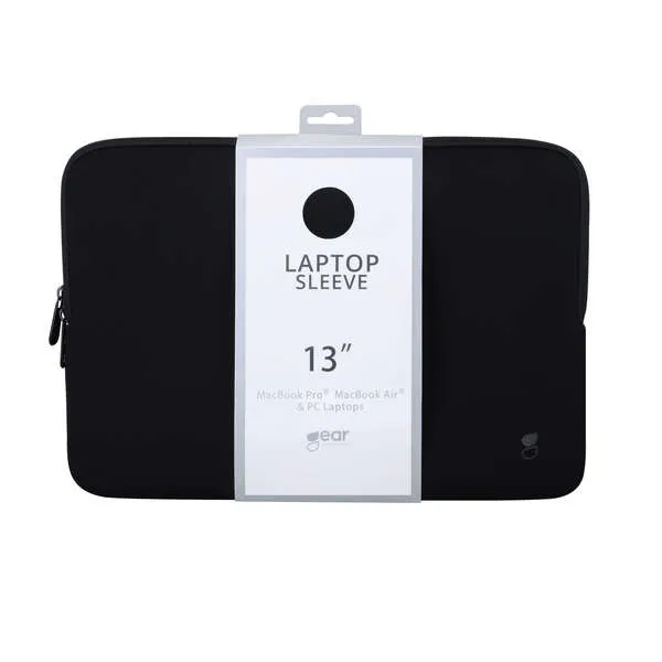GEAR Sleeve Neoprene 13&quot; Musta