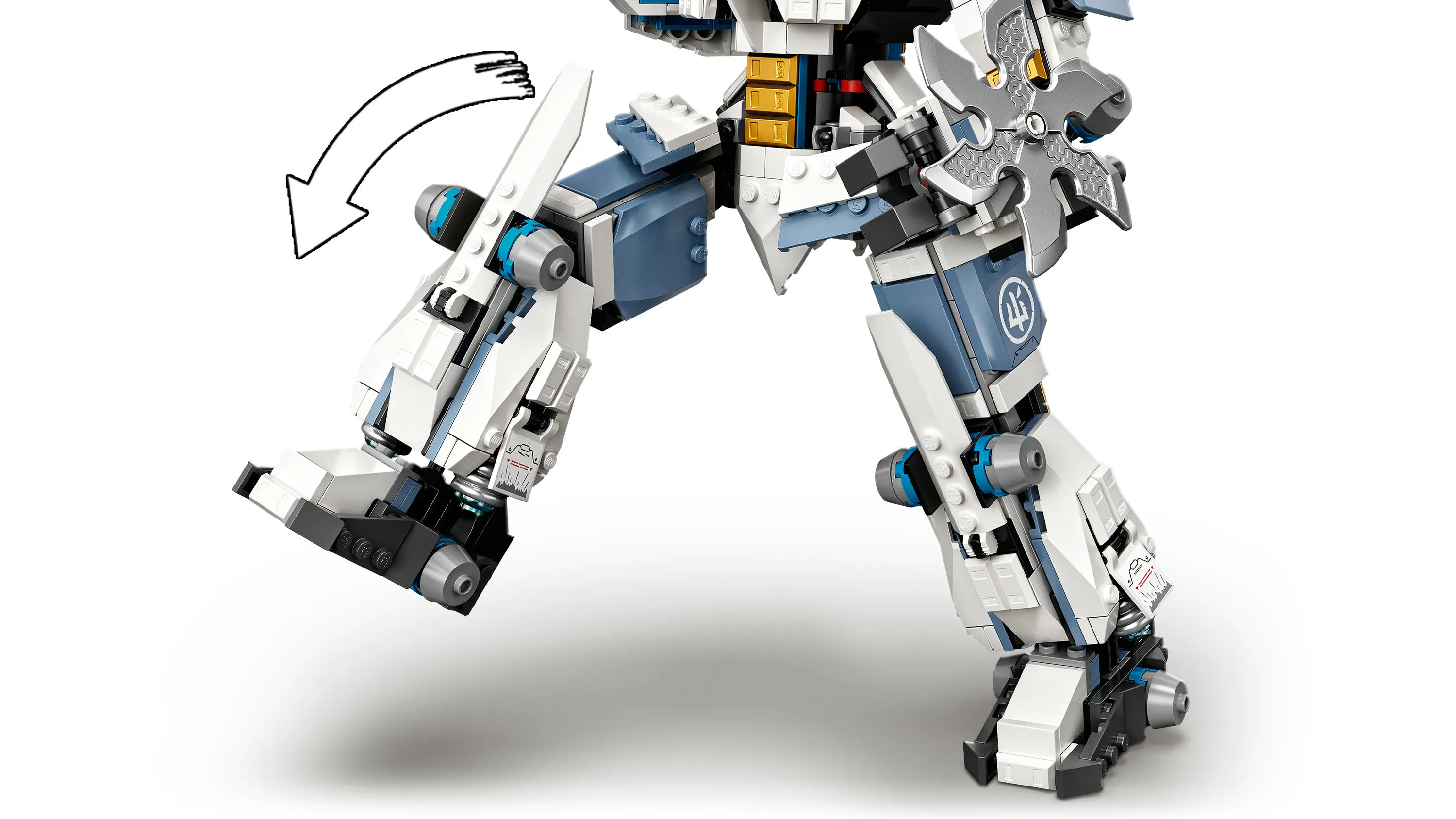 Lego Ninjago Zane's Titan Mech Battle 71738