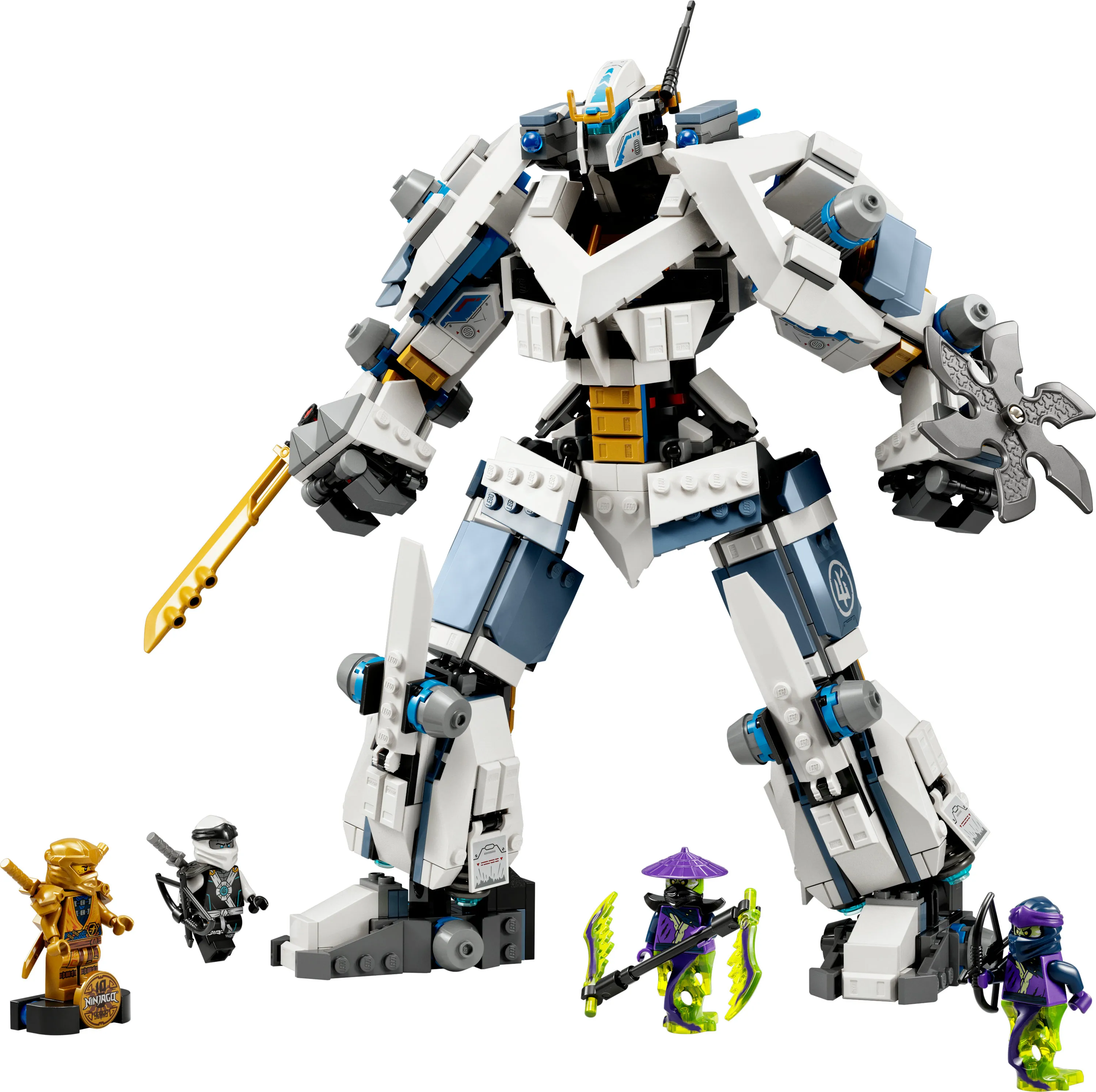 Lego Ninjago Zane's Titan Mech Battle 71738