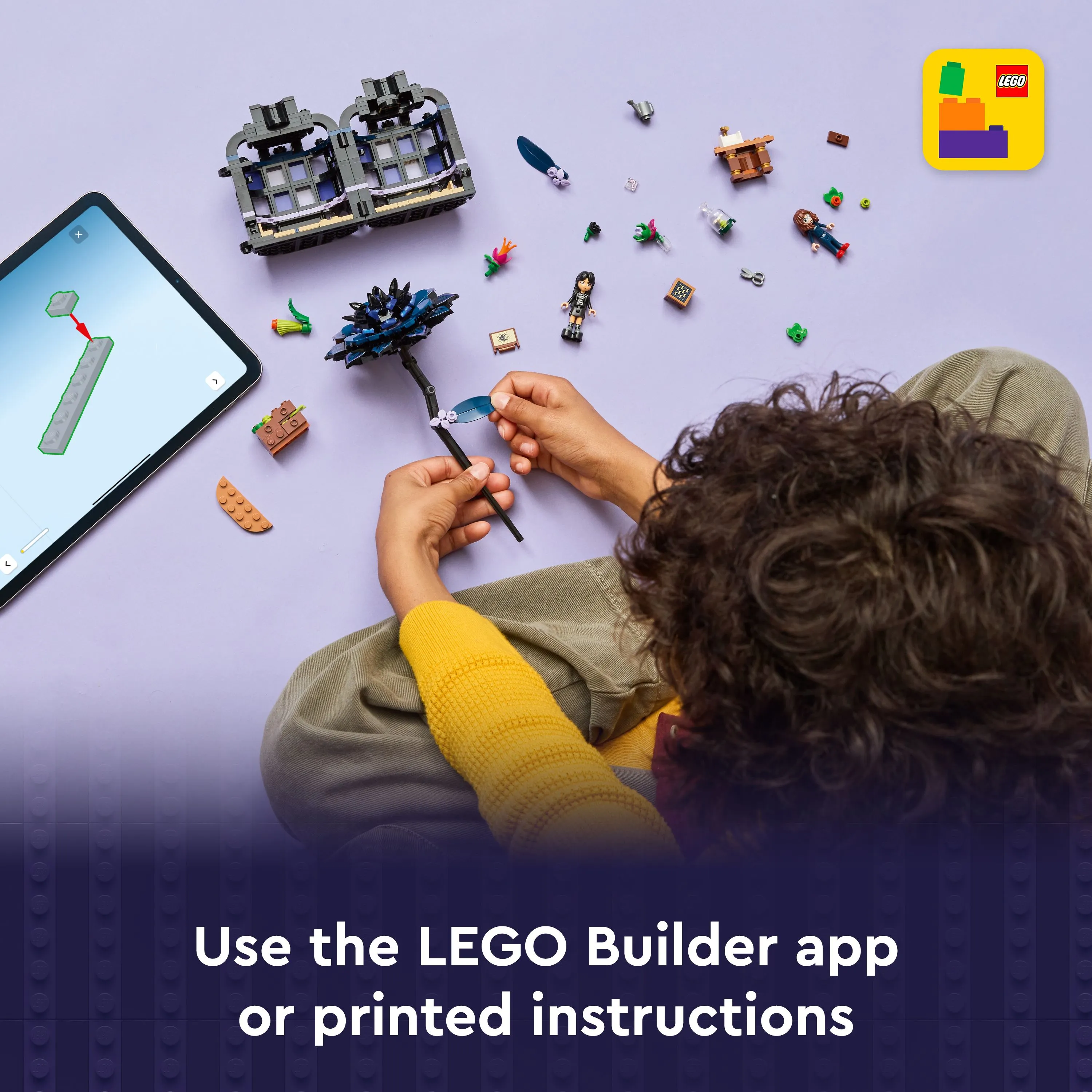 LEGO Wednesday Mysteeri kartano 76784