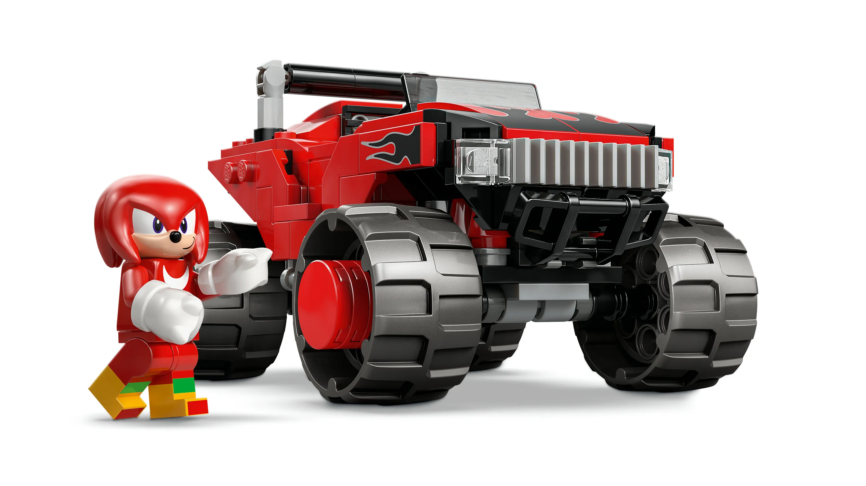 LEGO Sonic the Hedgehog Silverin auto vastaan Knucklesin monsteriauto 77118