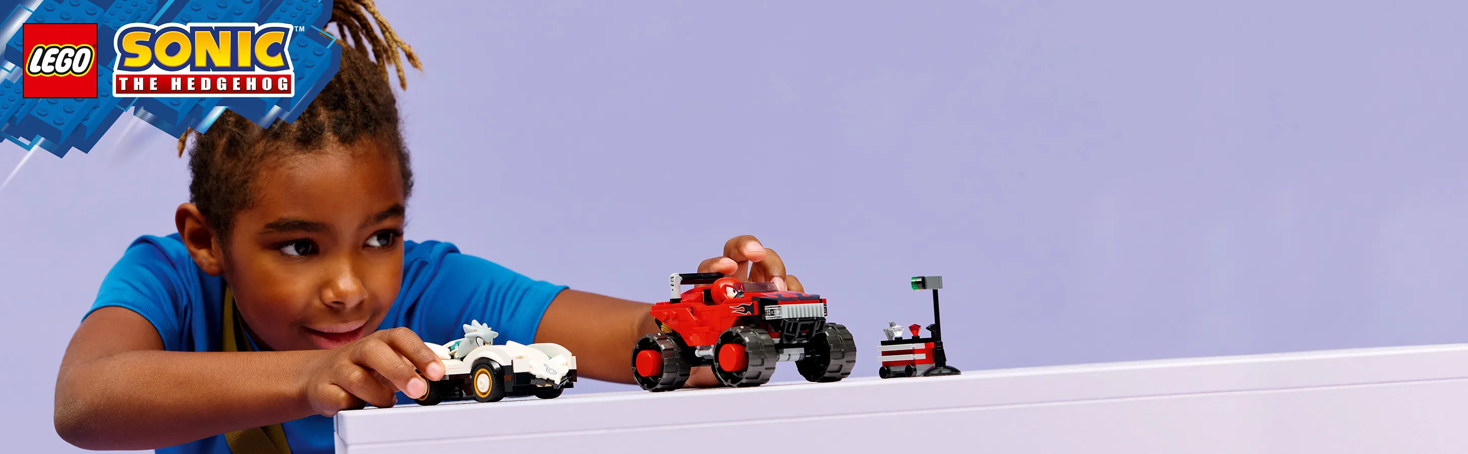 LEGO Sonic the Hedgehog Silverin auto vastaan Knucklesin monsteriauto 77118