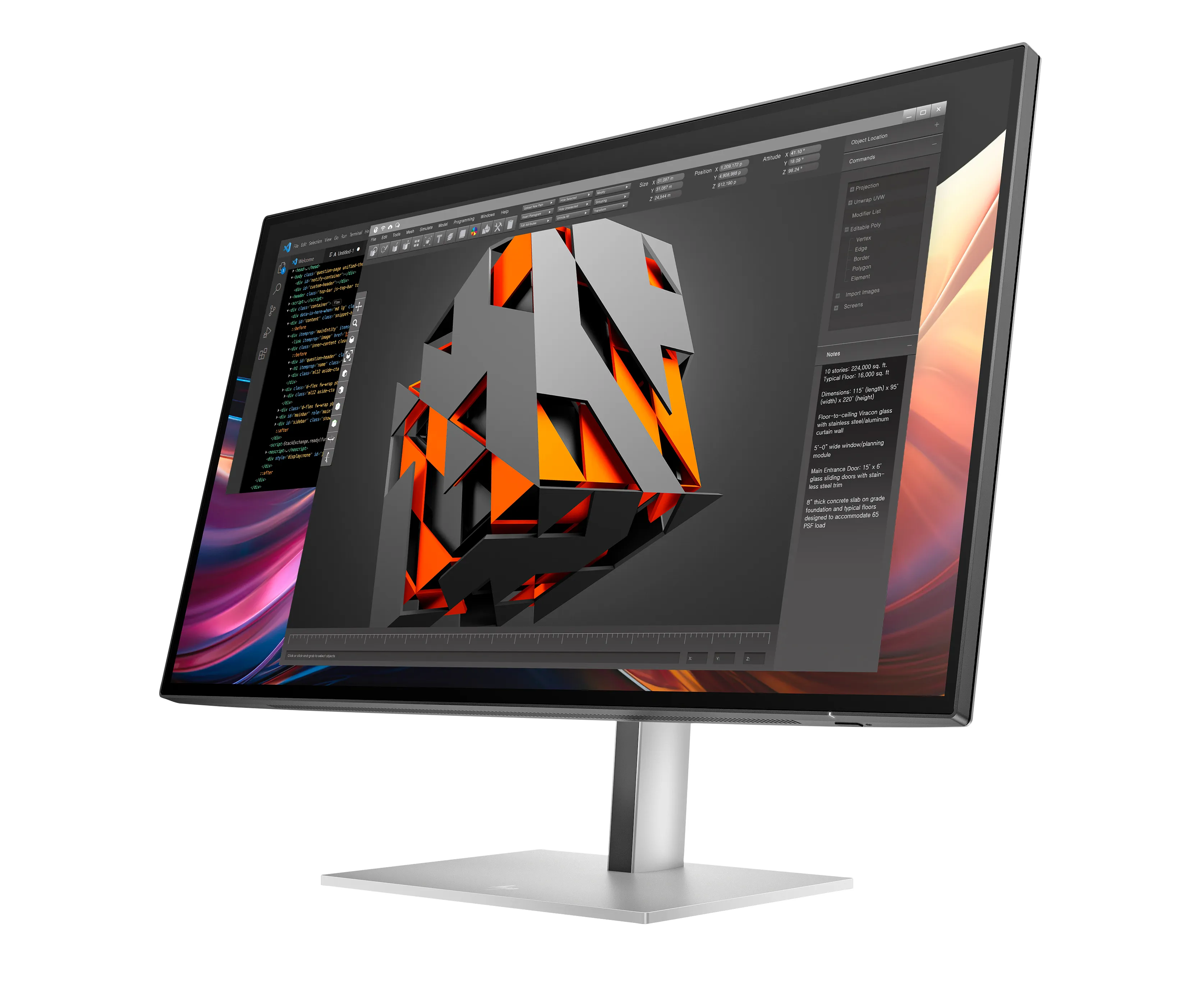 HP Series 7 Pro 727pq 27" QHD, IPS sk&auml;rm