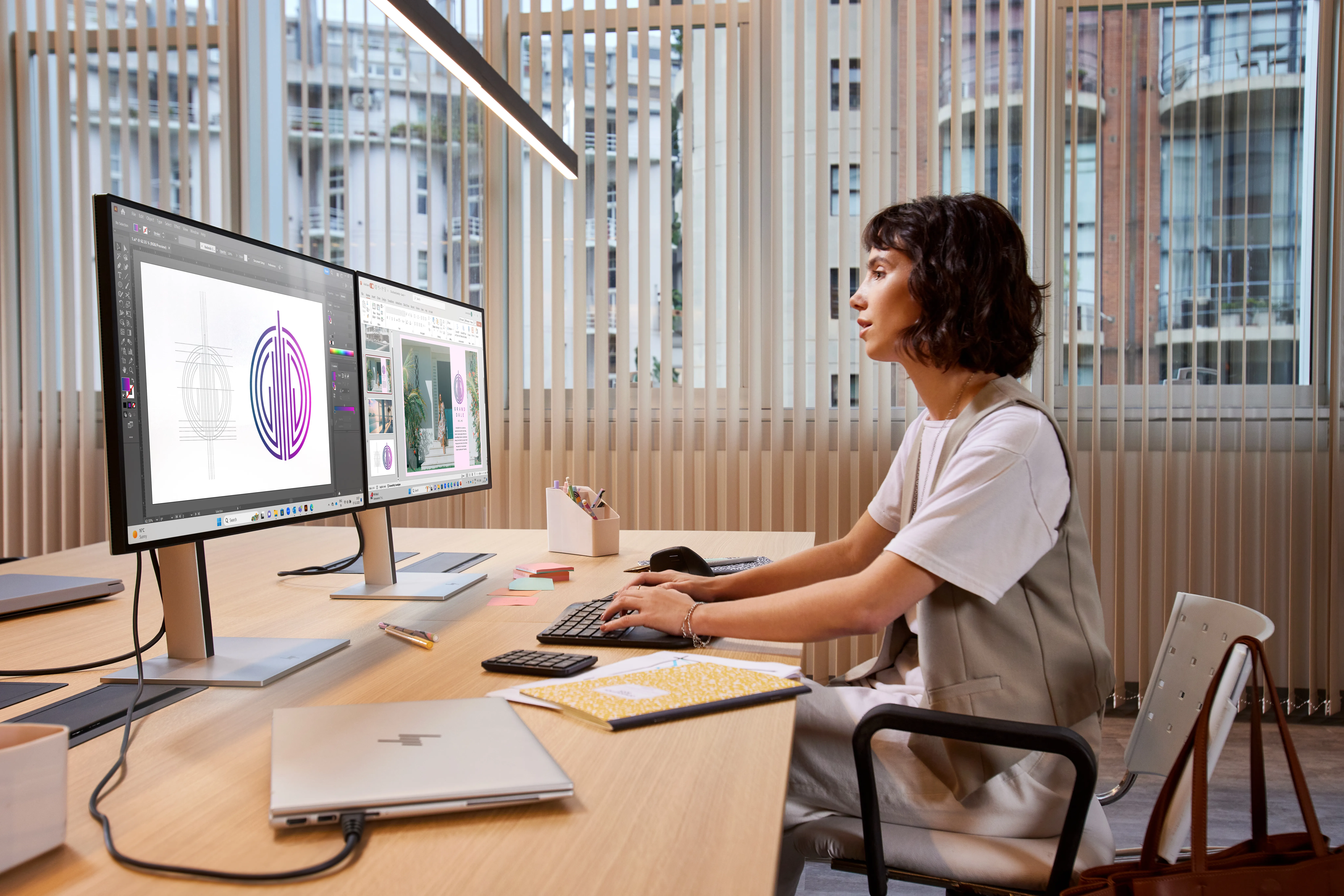 HP Series 7 Pro 727pq 27" QHD, IPS -n&auml;ytt&ouml;