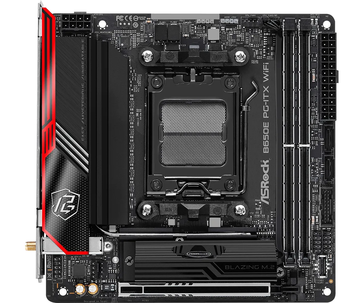 ASRock B650E PG-ITX WiFi Mini-ITX - moderkort