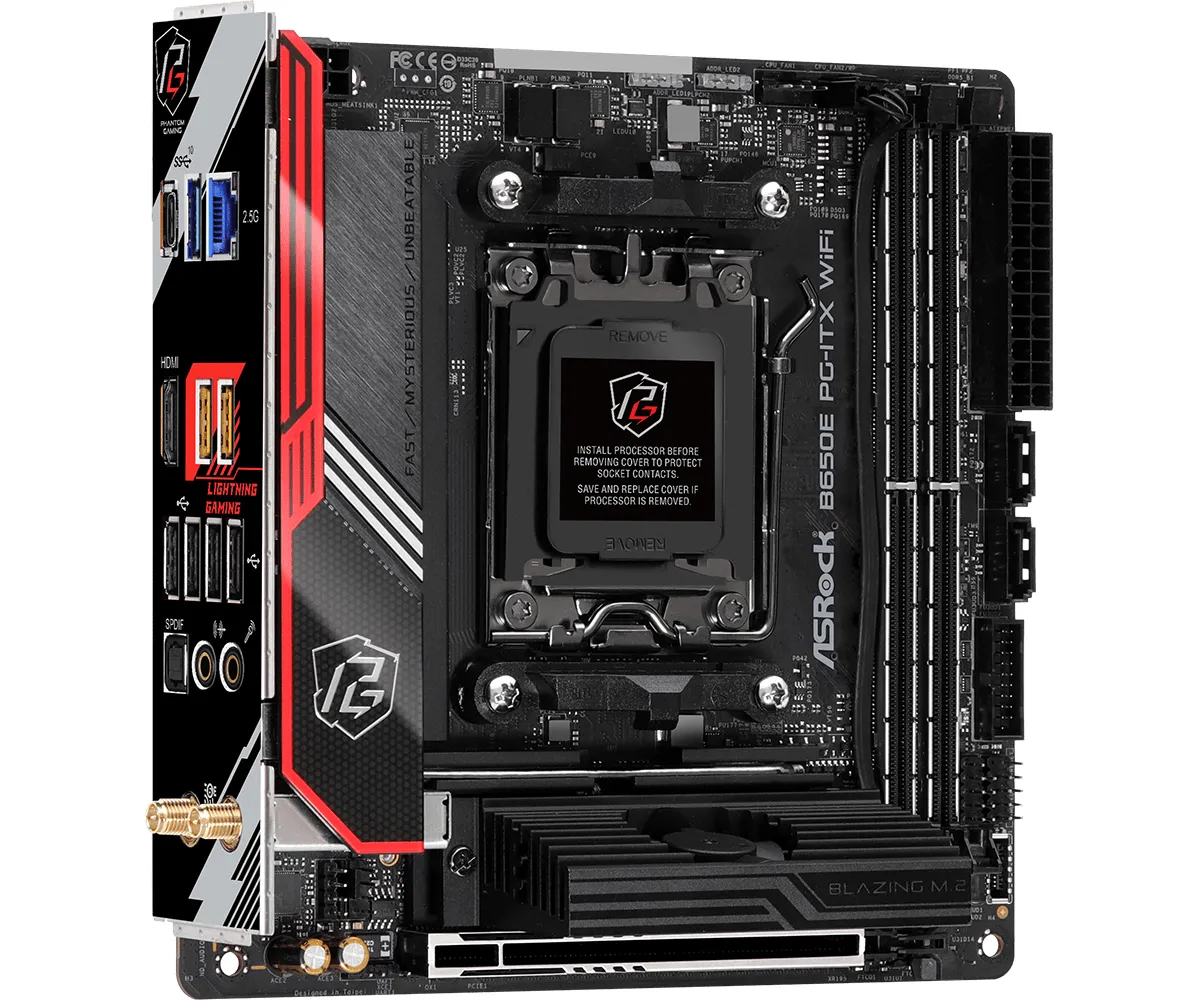 ASRock B650E PG-ITX WiFi Mini-ITX - motherboard