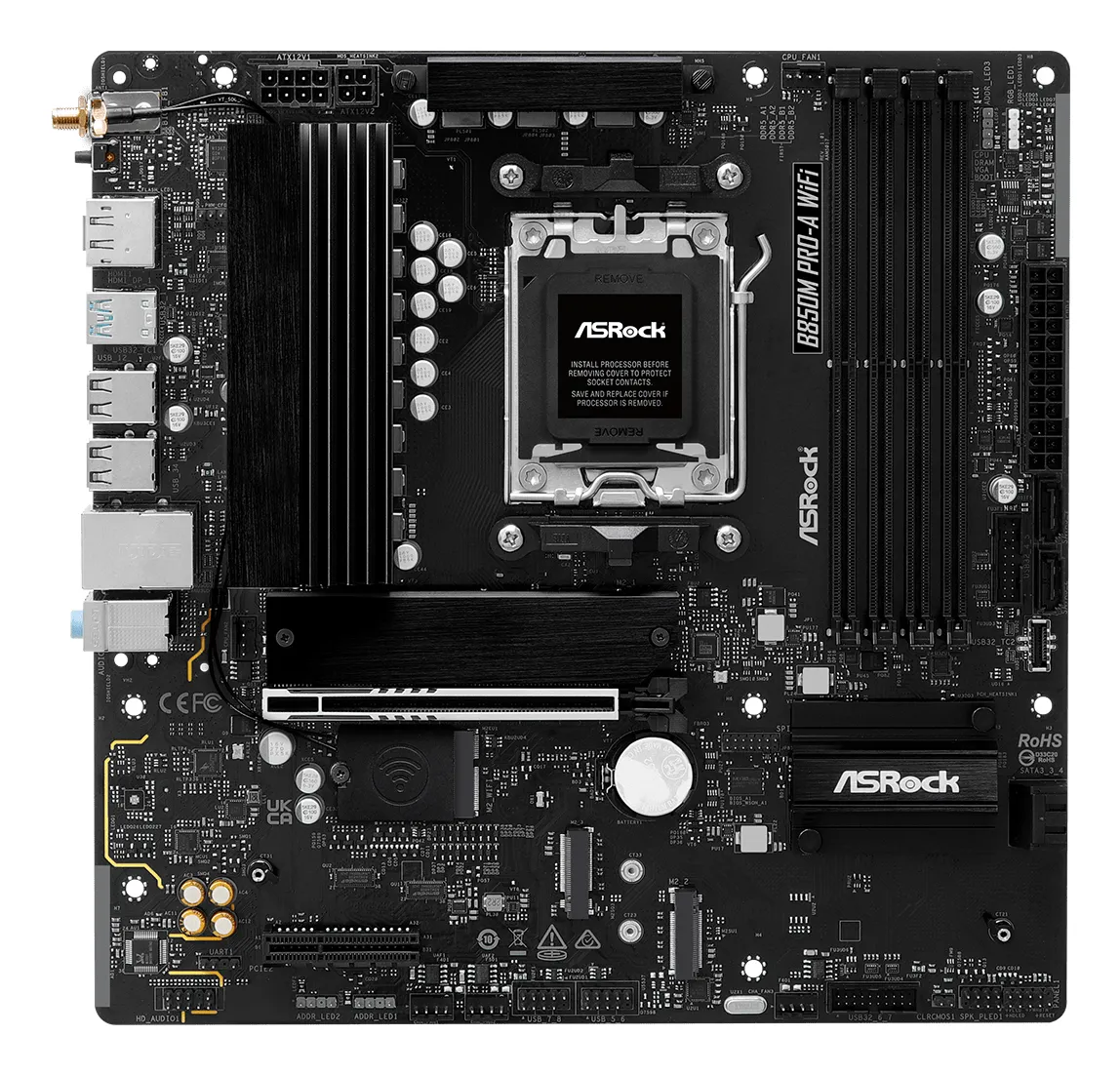 ASROCK B850M Pro-A WiFi AM5 DDR5 mATX - motherboard