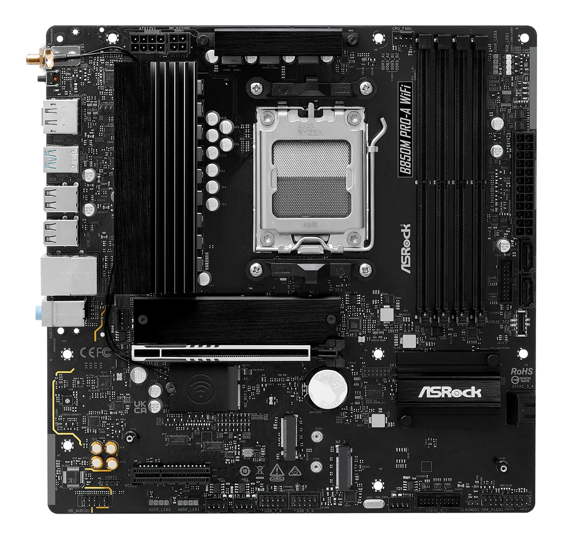 ASROCK B850M Pro-A WiFi AM5 DDR5 mATX - motherboard