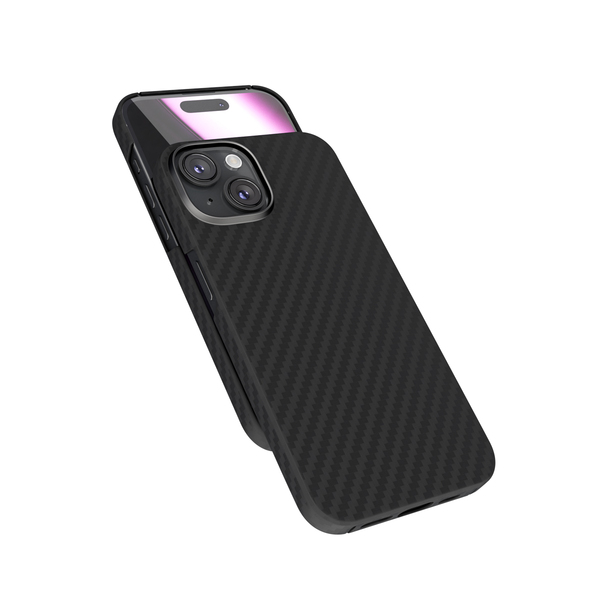 Epico Mag+ Carbon Kotelo iPhone 16 - musta