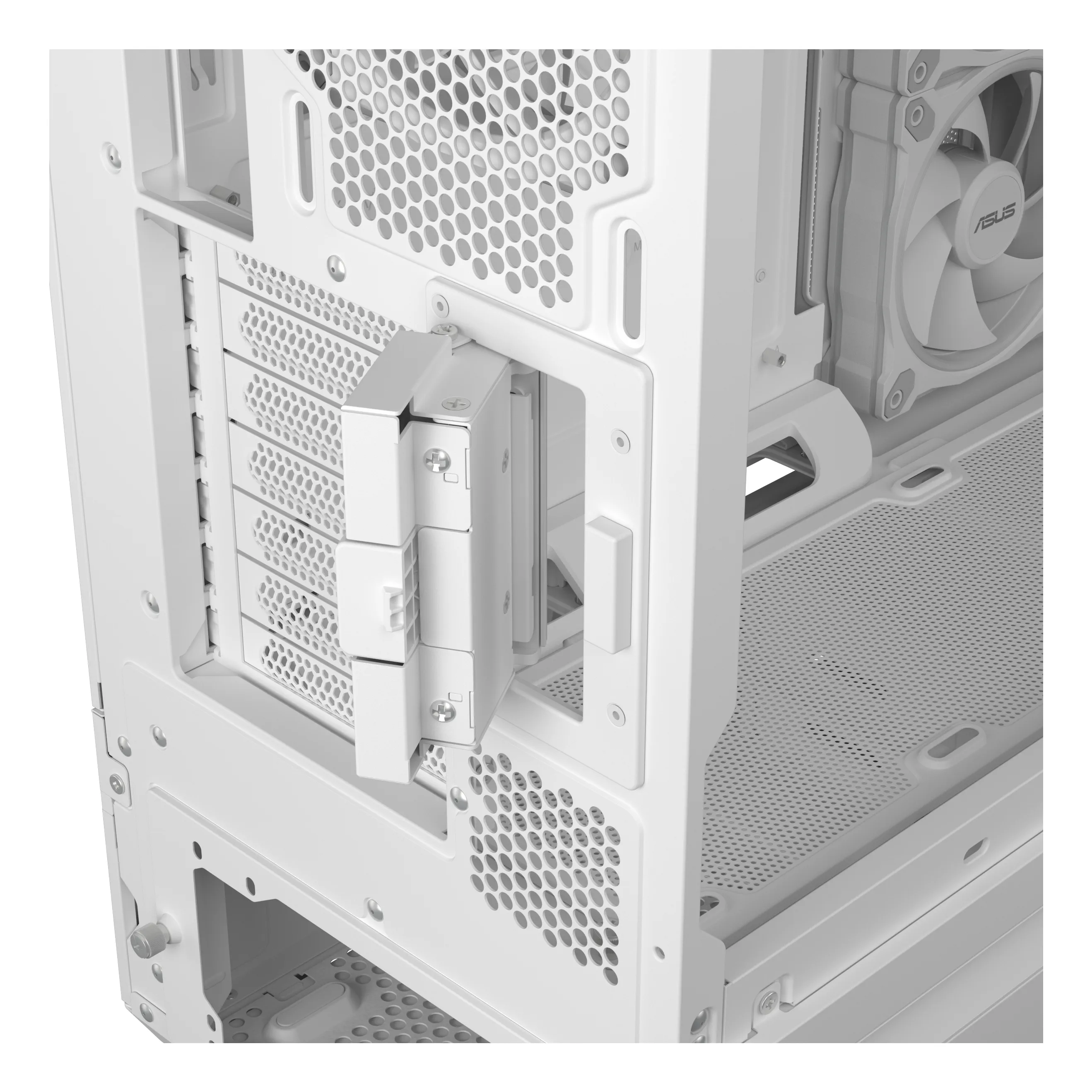 ASUS Prime AP304 ARGB -miditornikotelo ikkunalla, valkoinen