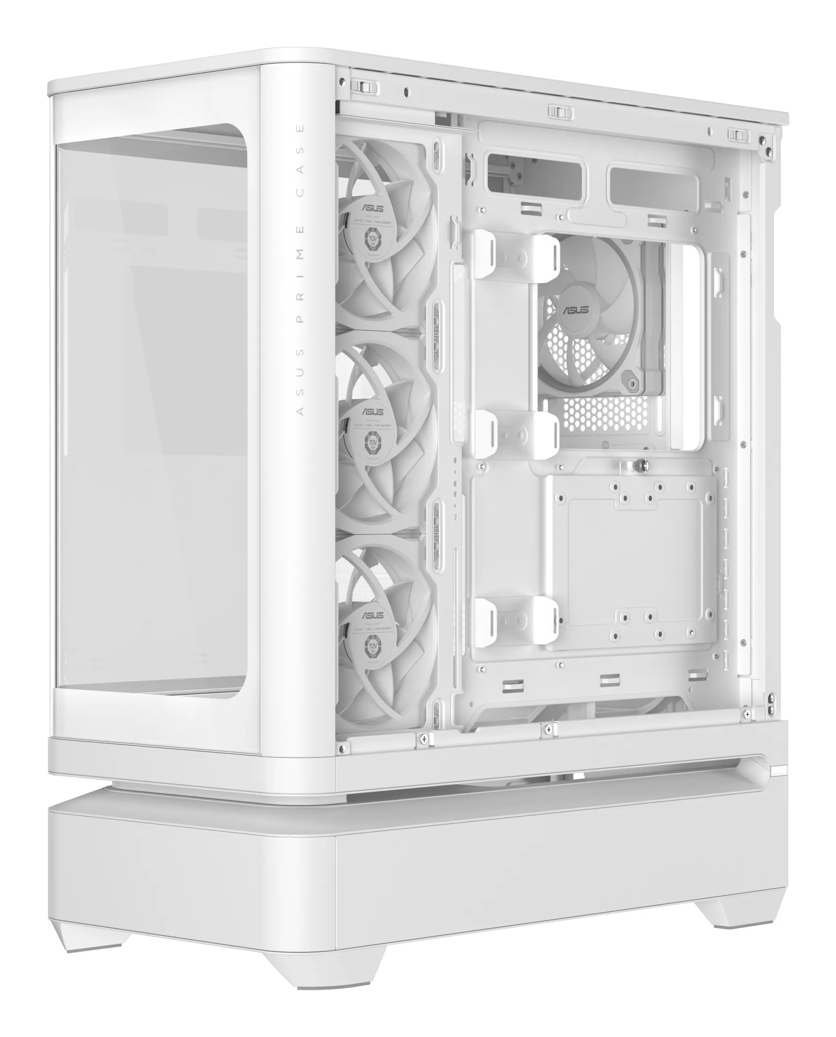 ASUS Prime AP304 ARGB -miditornikotelo ikkunalla, valkoinen