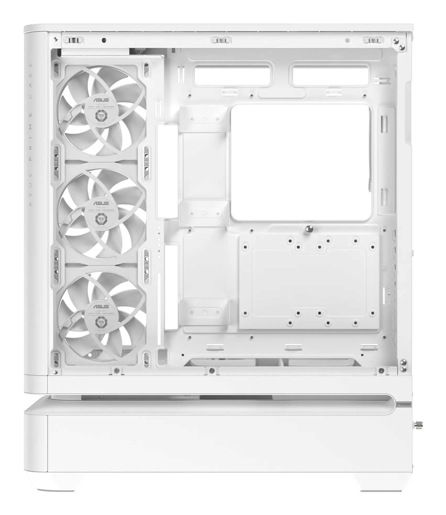 ASUS Prime AP304 ARGB -miditornikotelo ikkunalla, valkoinen