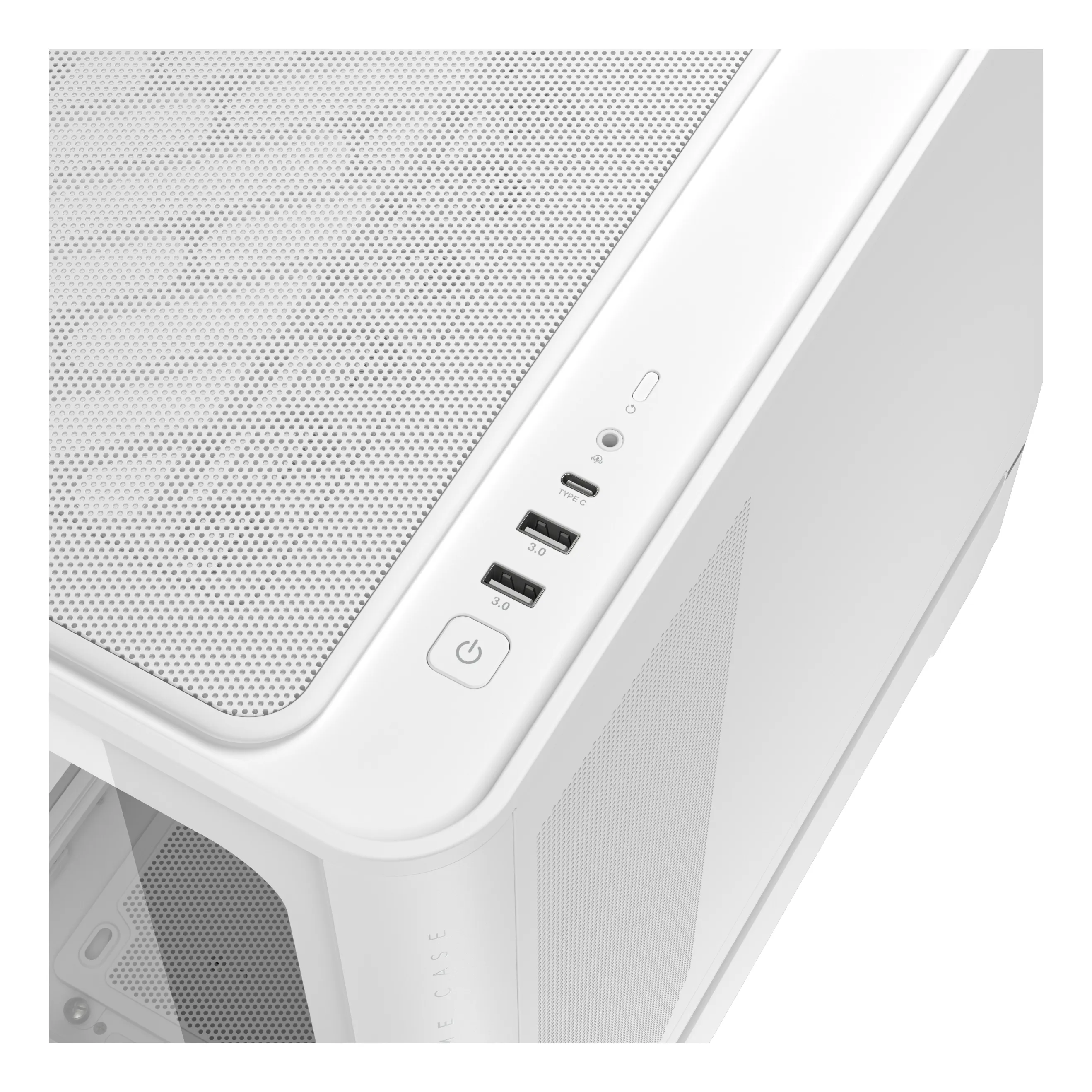 ASUS Prime AP304 ARGB -miditornikotelo ikkunalla, valkoinen