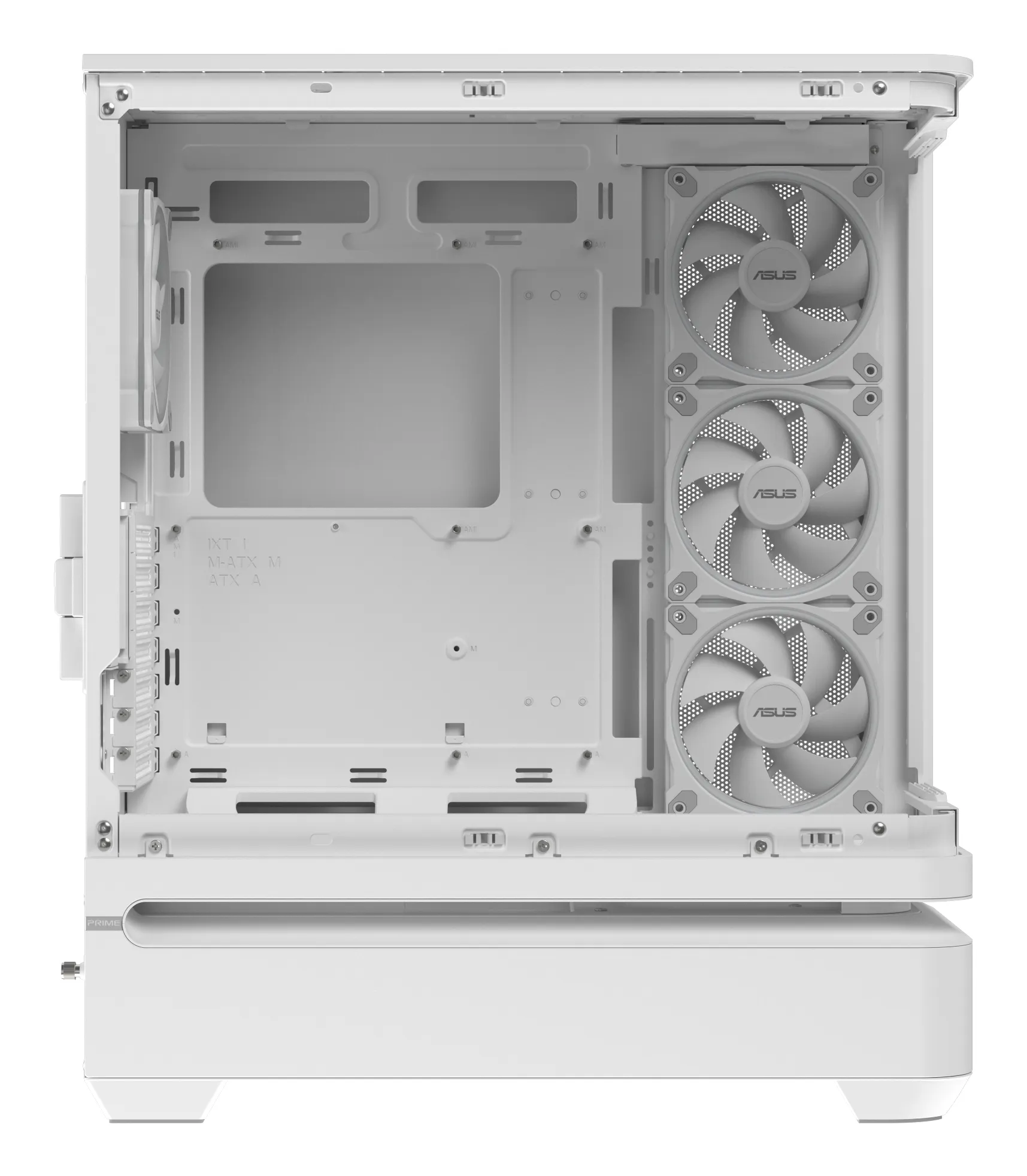 ASUS Prime AP304 ARGB -miditornikotelo ikkunalla, valkoinen