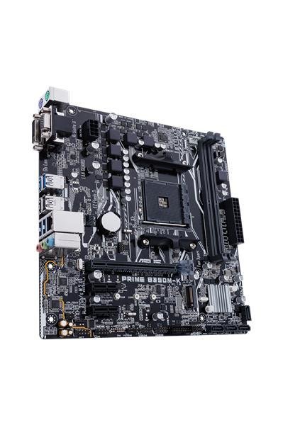 Asus PRIME B350M-K, mATX -emolevy