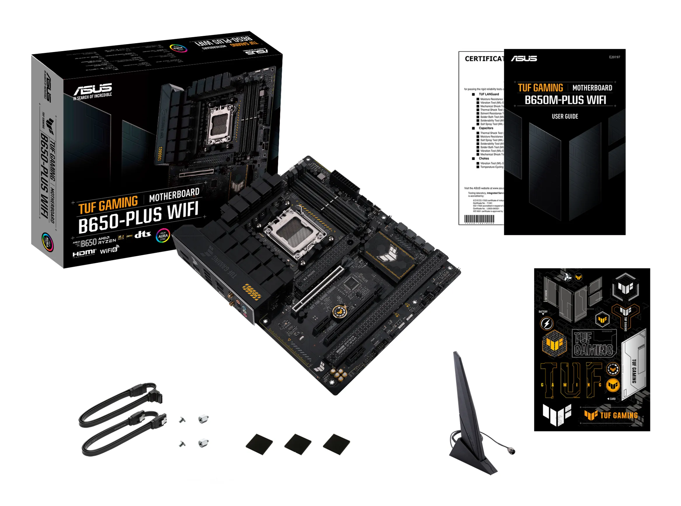 Asus TUF GAMING B650-PLUS Wi-Fi ATX-emolevy