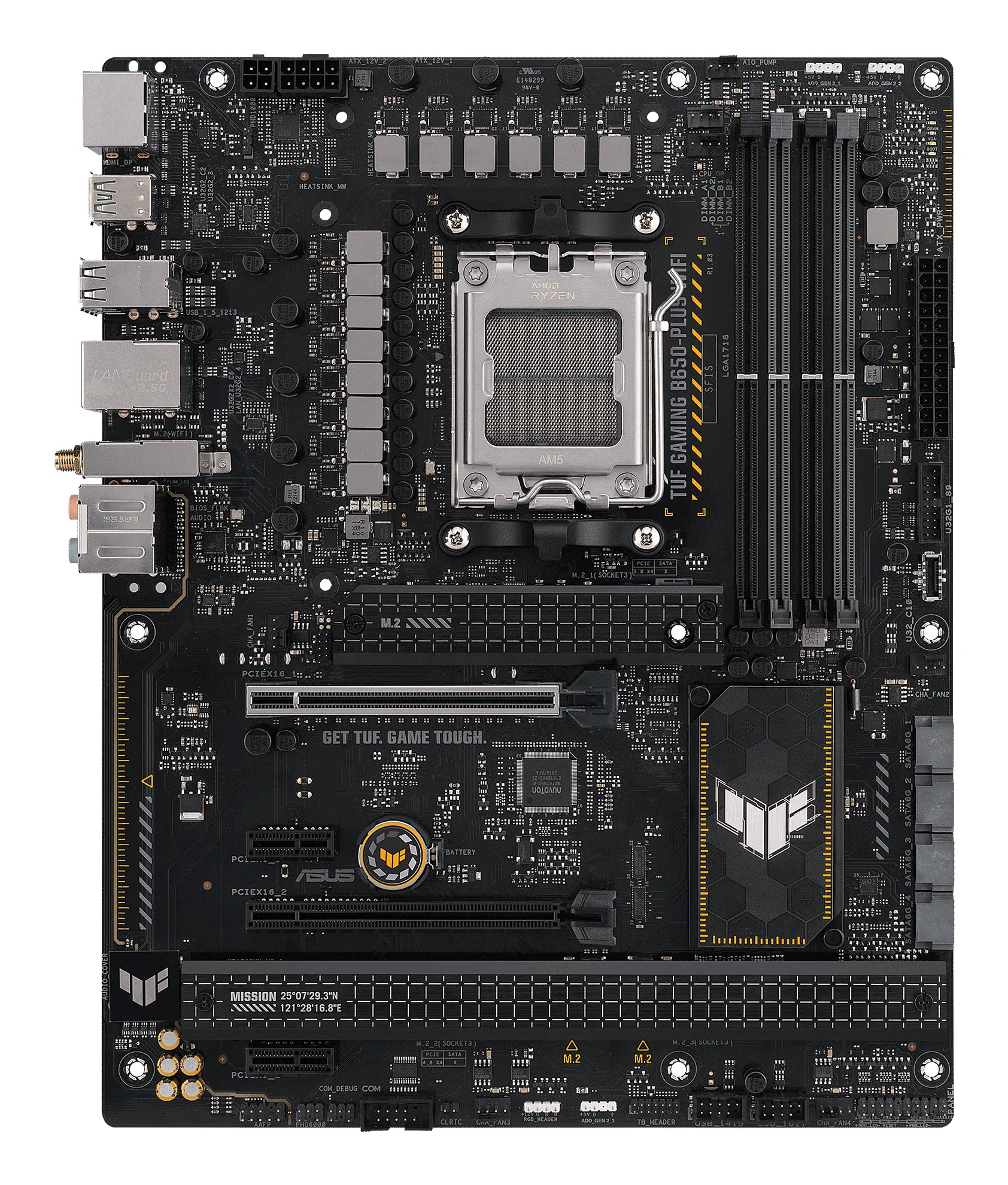 Asus TUF GAMING B650-PLUS Wi-Fi ATX-emolevy