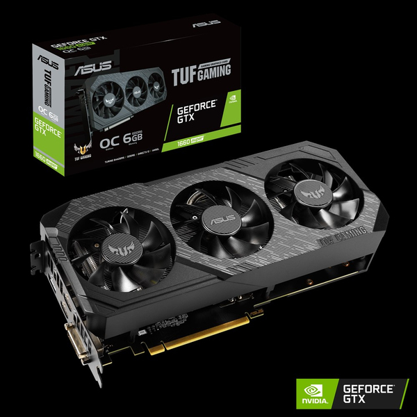 Asus GeForce GTX 1660 SUPER TUF Gaming OC 6GB - Graphics card
