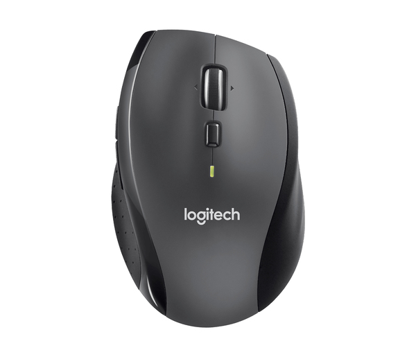 Logitech M705 - tr&aring;dl&ouml;s mus, svart