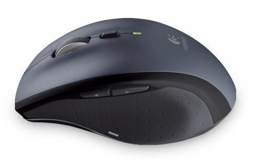 Logitech M705 - tr&aring;dl&ouml;s mus, svart