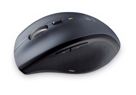 Logitech M705 - tr&aring;dl&ouml;s mus, svart