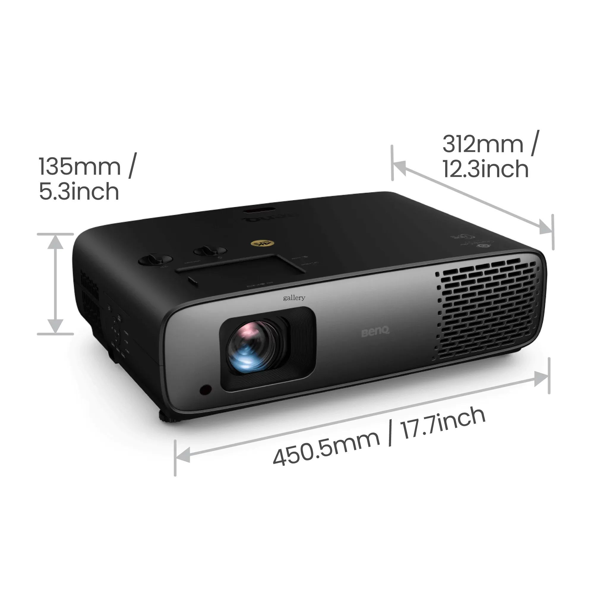 BenQ W4100i 4K 3200lm Home Cinema - projector