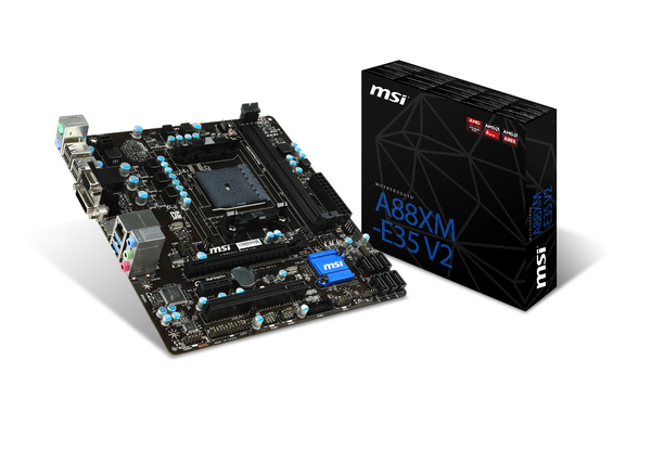 MSI A88XM-E35 V2, mATX -emolevy