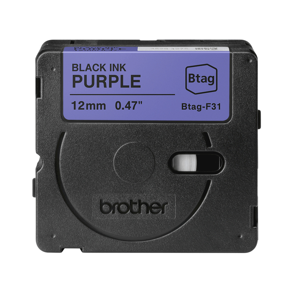 BTAG-F31 12mm Black on purple tape