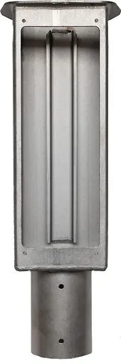 Aura Dual Pole Mount Aura, Stainless steel, IP44,
