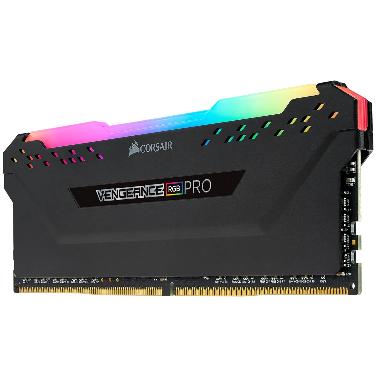 Corsair Vengeance RGB Pro 16 GB (1 x 16 GB) DDR4 3600 MHz, CL18 - minne, Svart