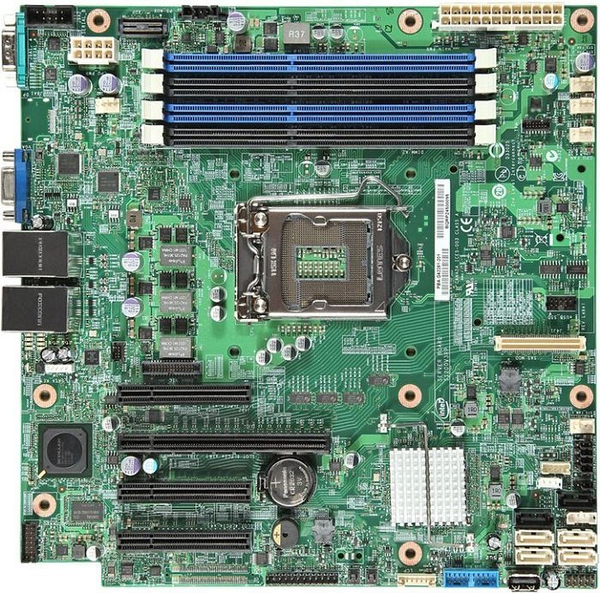 Intel DBS1200V3RPS C224, mATX moderkort