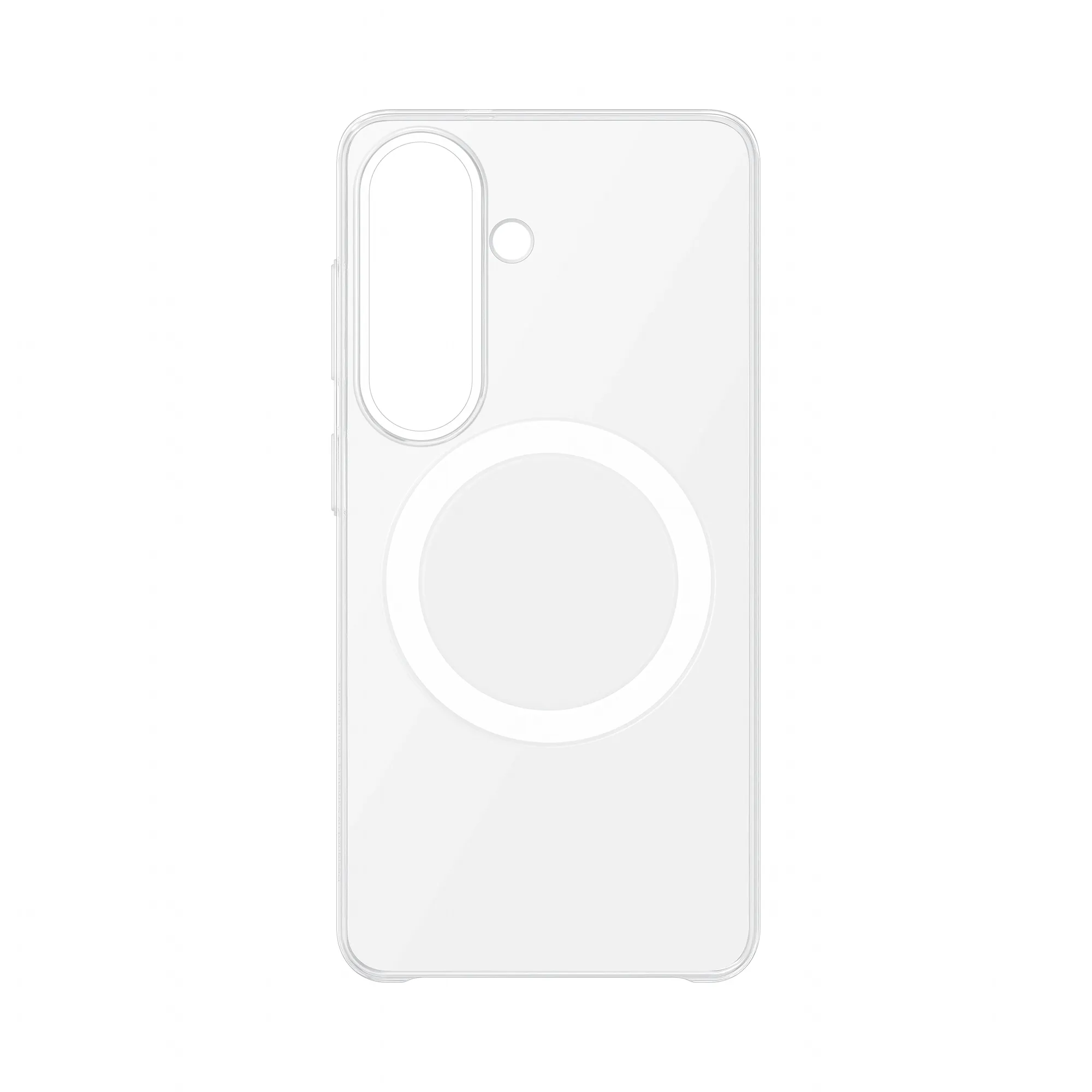 Samsung Galaxy S26 Clear Magnet Case -suojakuori, L&auml;pin&auml;kyv&auml;