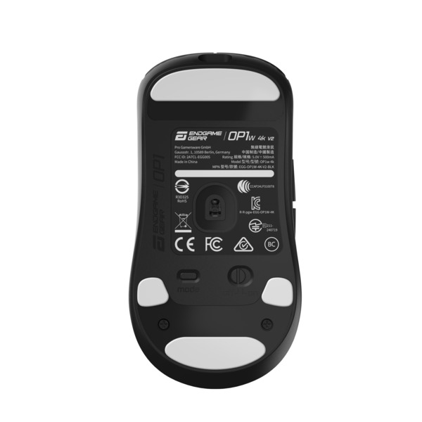Endgame Gear OP1w 4k (v2) - wireless gaming mouse, Black