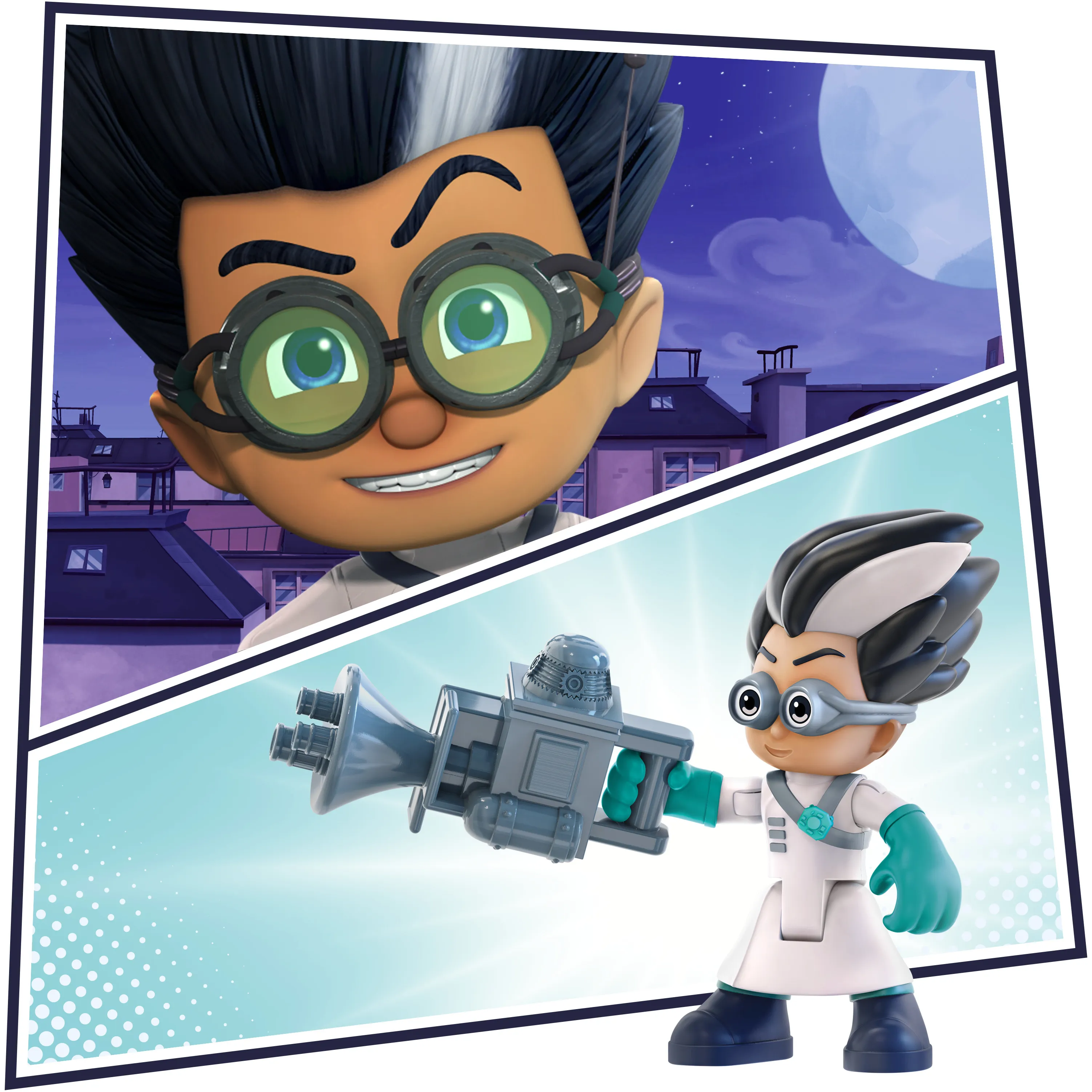 Hasbro PJ Masks Heroes &amp; Villains Figure Set, Play Figure