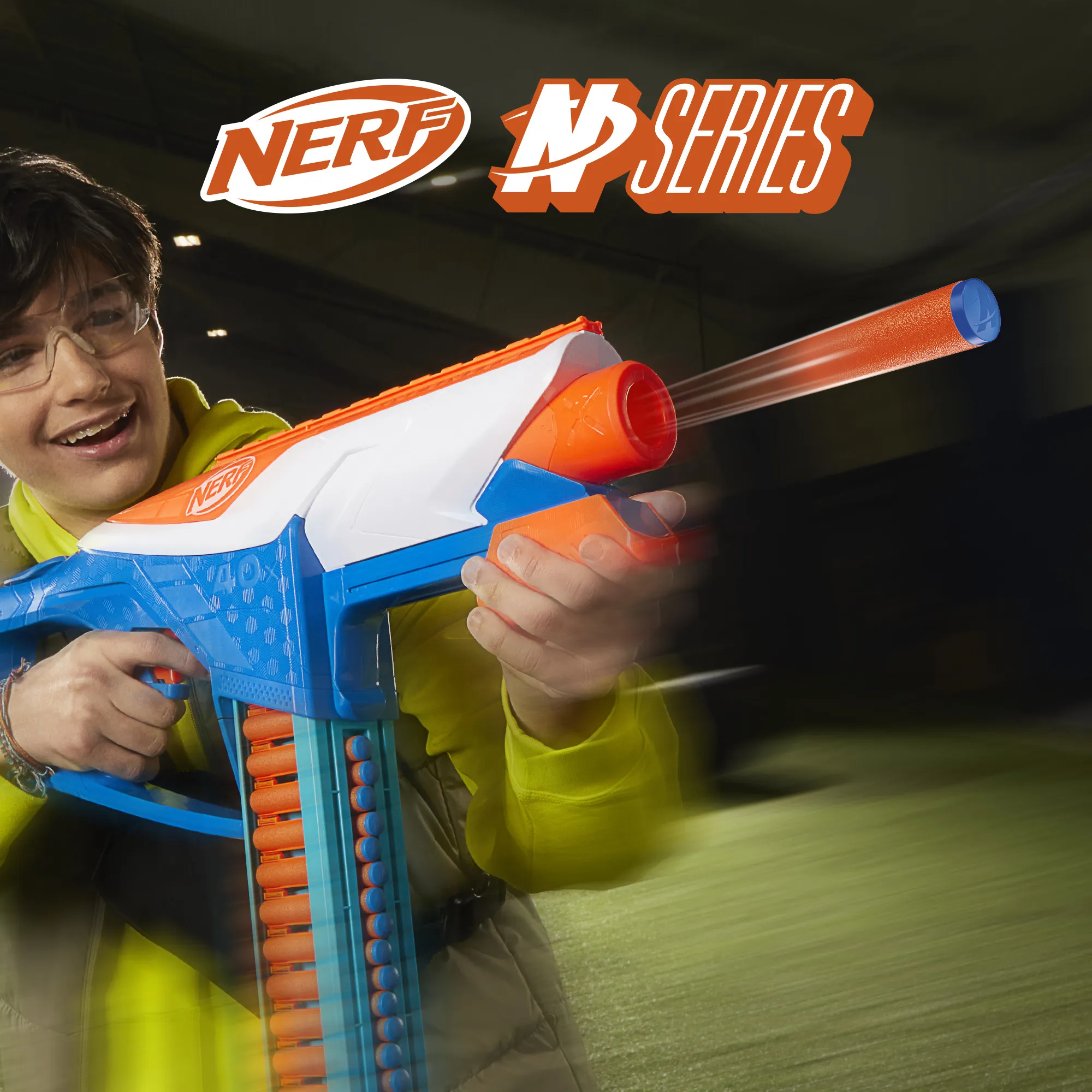 Hasbro Nerf N Series Infinite, dart blaster (blue/orange)
