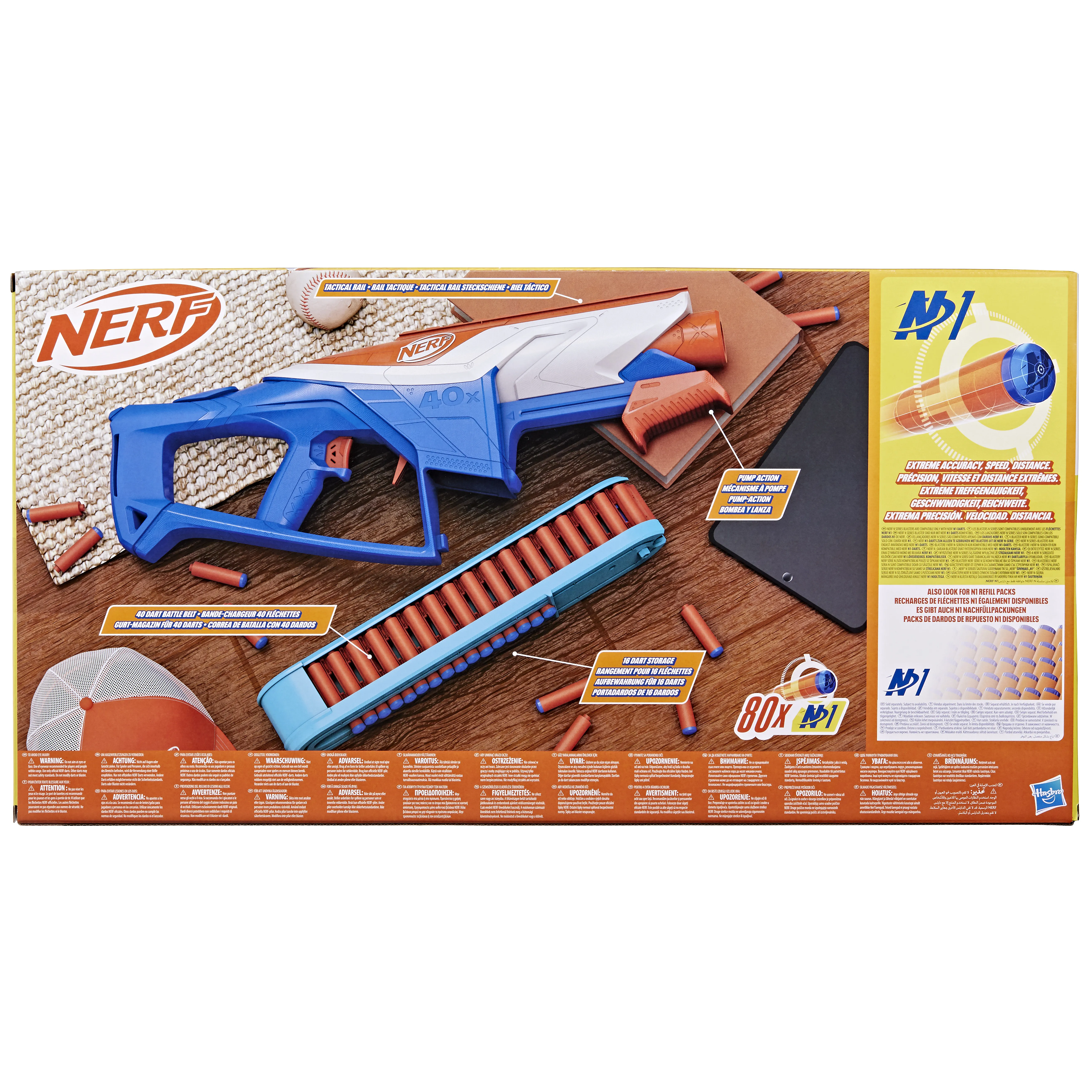 Hasbro Nerf N Series Infinite, dart blaster (blue/orange)
