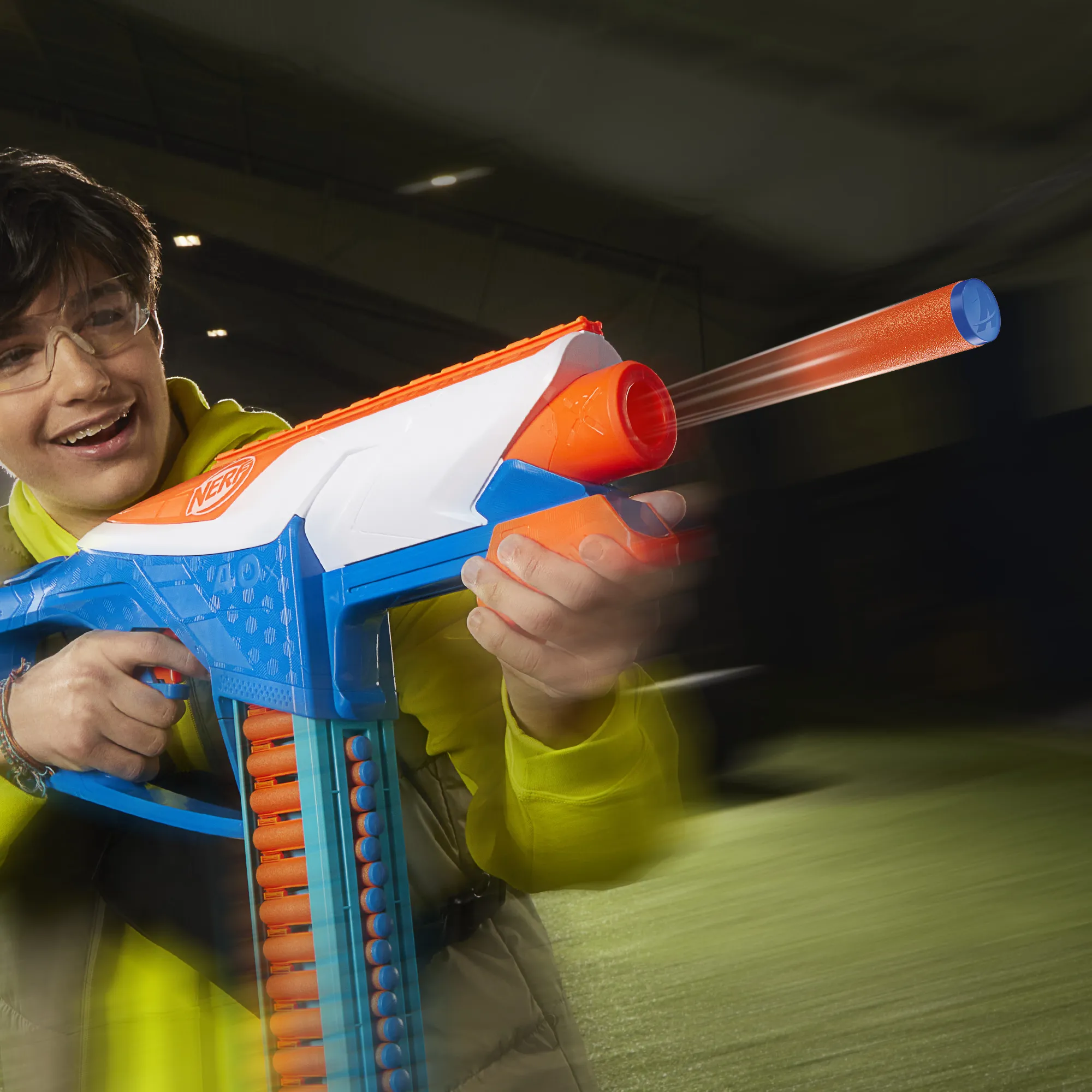 Hasbro Nerf N Series Infinite, dart blaster (blue/orange)