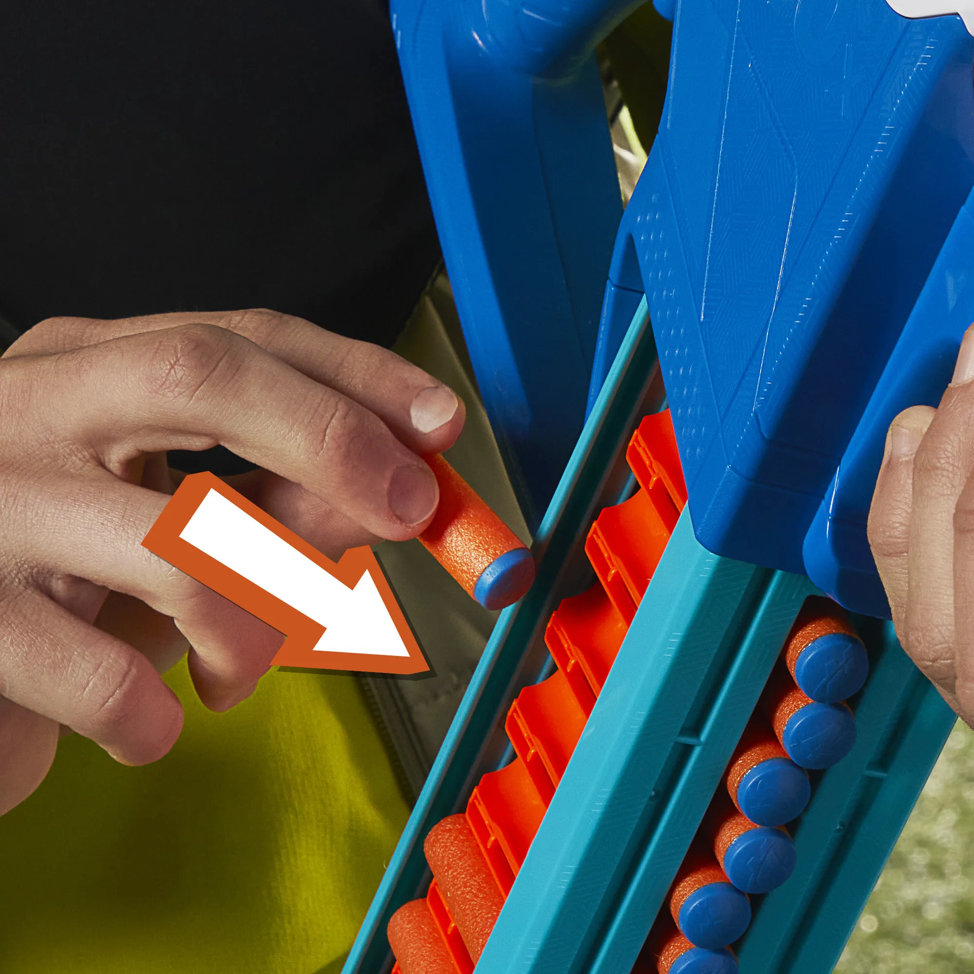 Hasbro Nerf N Series Infinite, dart blaster (blue/orange)