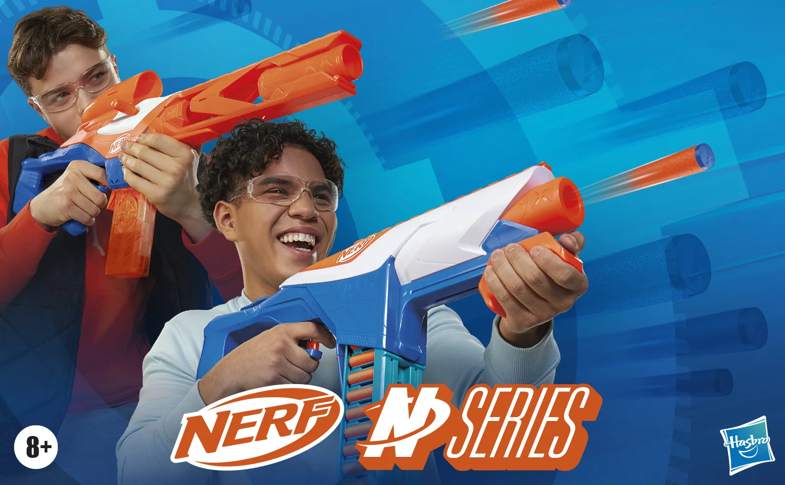 Hasbro Nerf N Series Infinite, dart blaster (blue/orange)