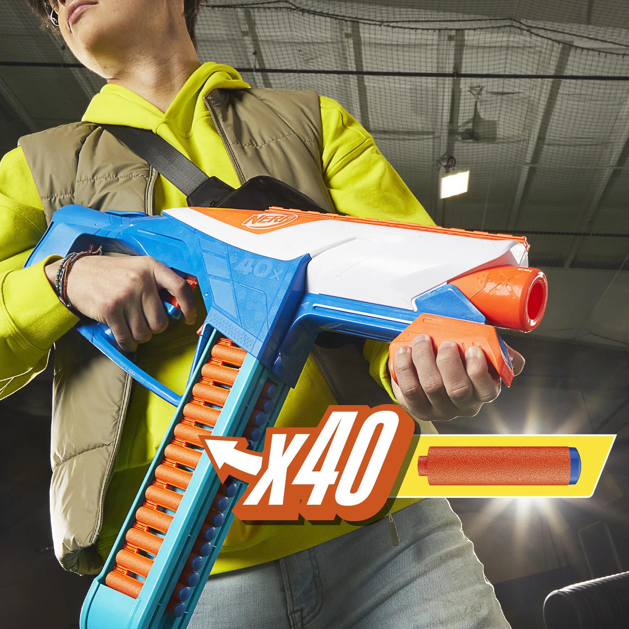 Hasbro Nerf N Series Infinite, dart blaster (blue/orange)