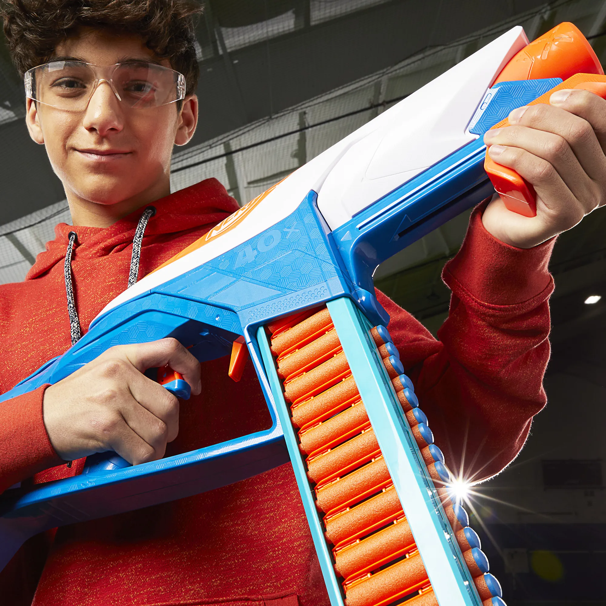 Hasbro Nerf N Series Infinite, dart blaster (blue/orange)