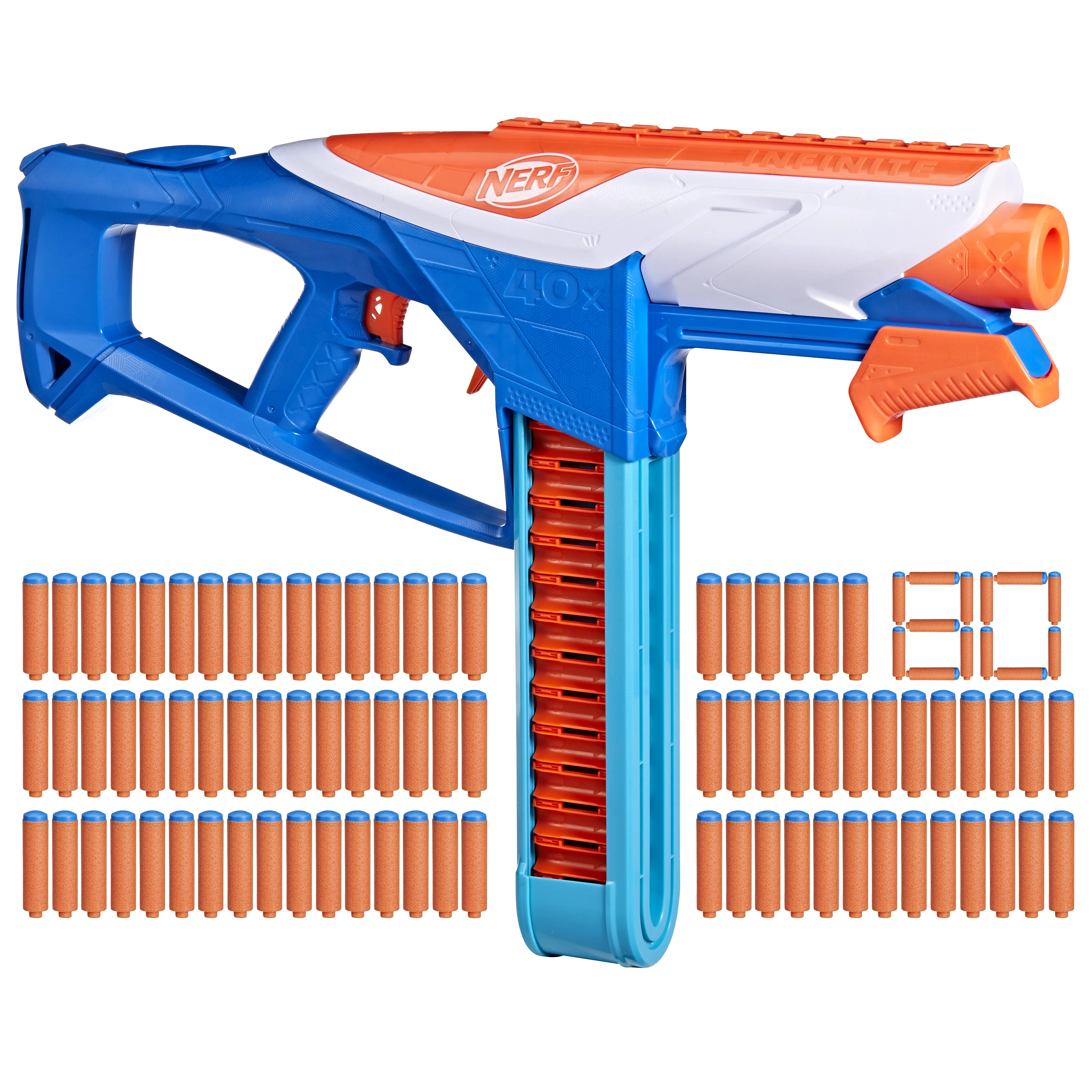 Hasbro Nerf N Series Infinite, dart blaster (blue/orange)