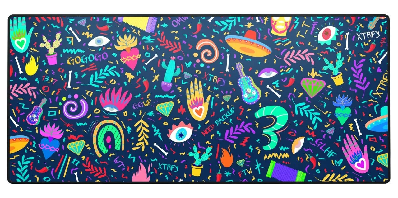 Cherry XTRFY GP5 Fiesta XL -pelihiirimatto, 920x400mm