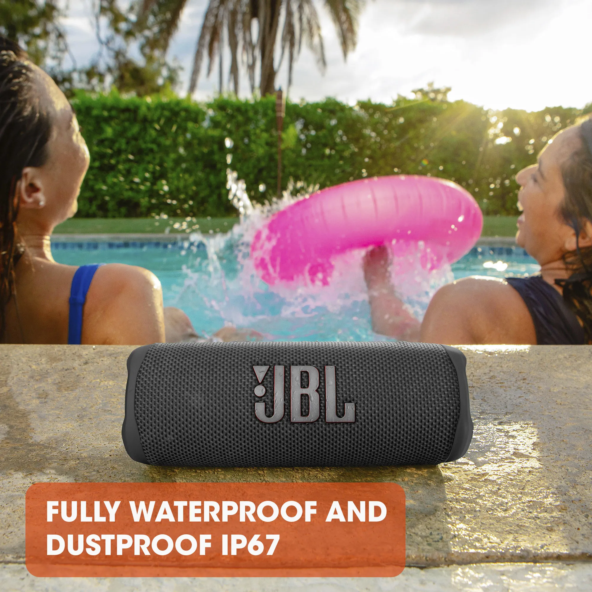 JBL Flip 6 - Bluetooth speaker, Black