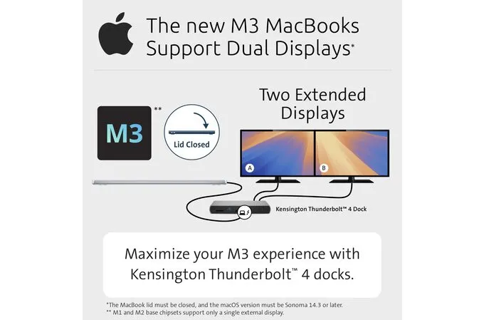 Kensington SD5760T Thunderbolt 4 Dual 4K