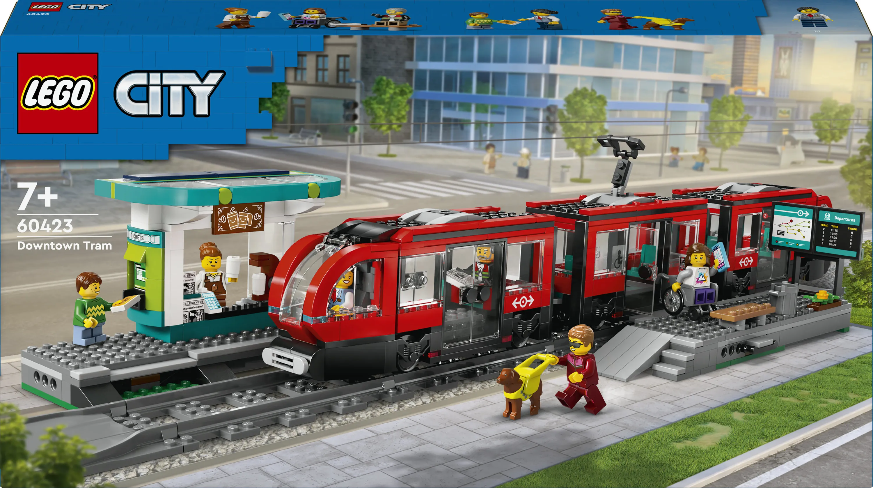 LEGO City Central City Express Sp&aring;rvagnsh&aring;llplats 60423