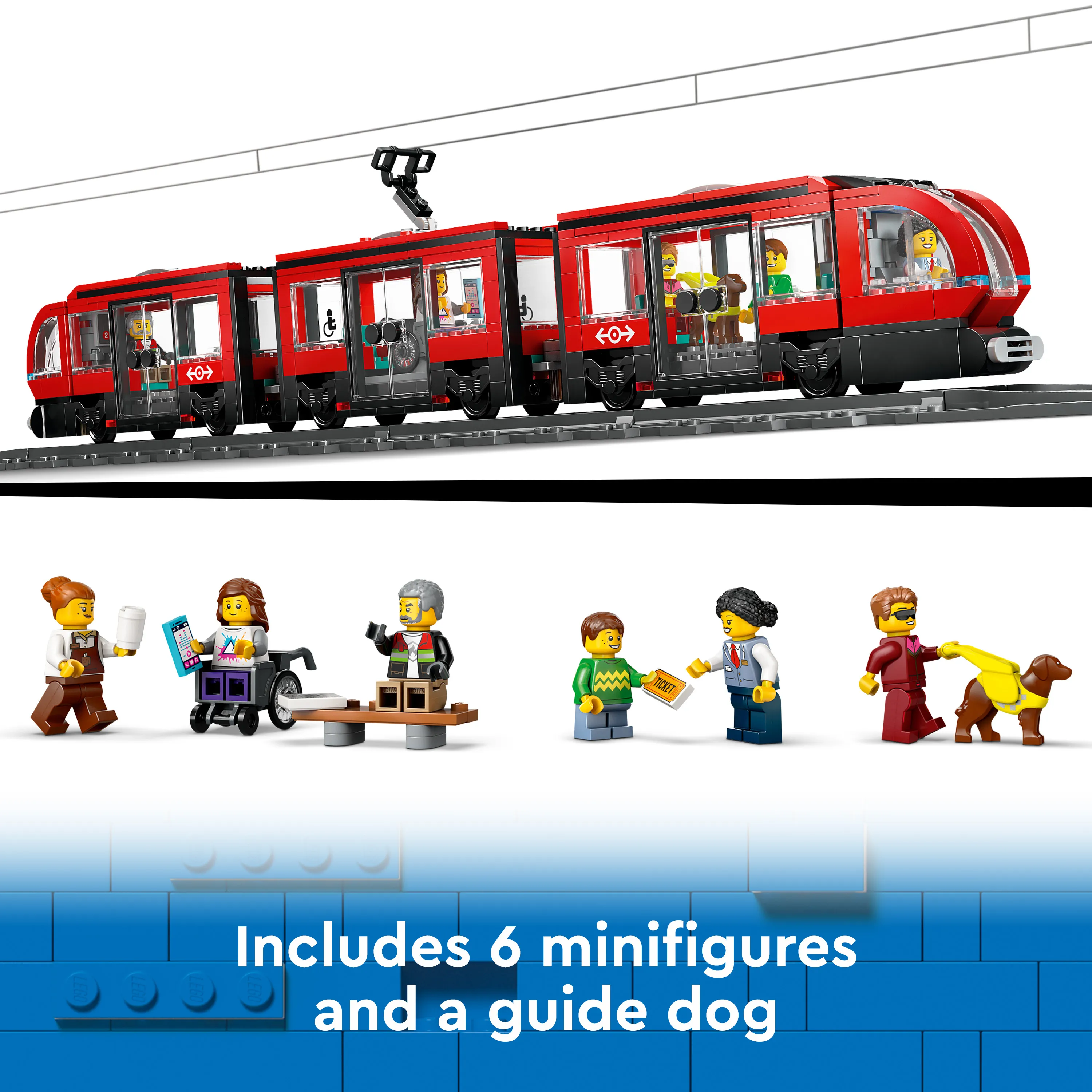 LEGO City Central City Express Sp&aring;rvagnsh&aring;llplats 60423