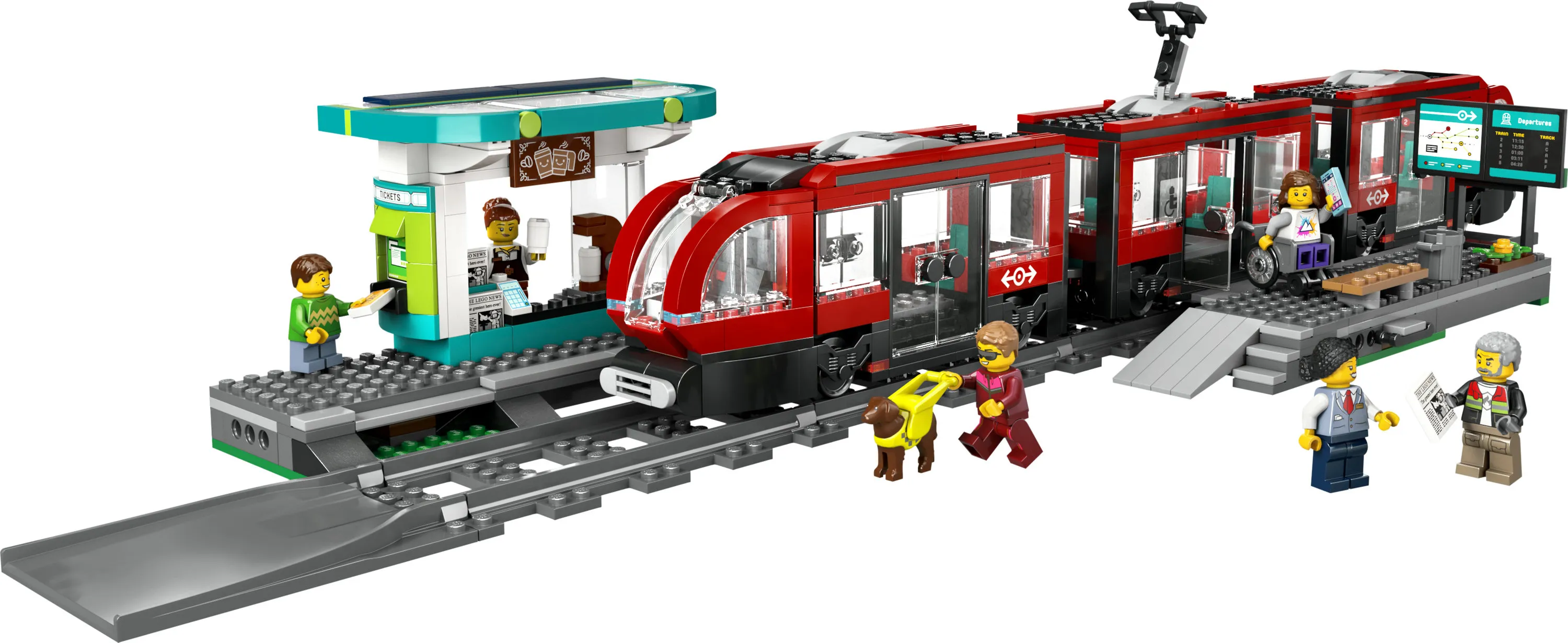 LEGO City Central City Express Sp&aring;rvagnsh&aring;llplats 60423