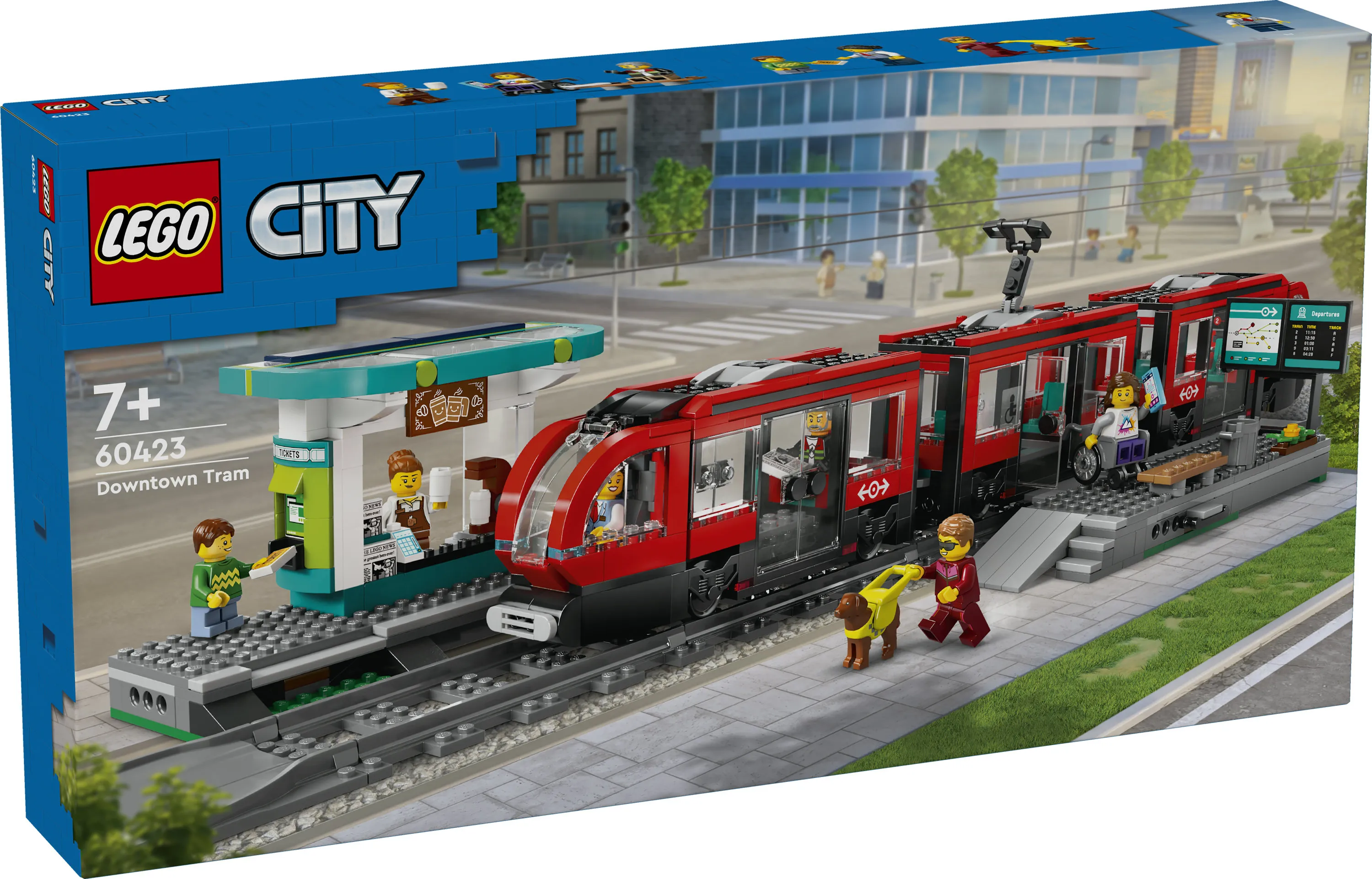 LEGO City Central City Express Sp&aring;rvagnsh&aring;llplats 60423