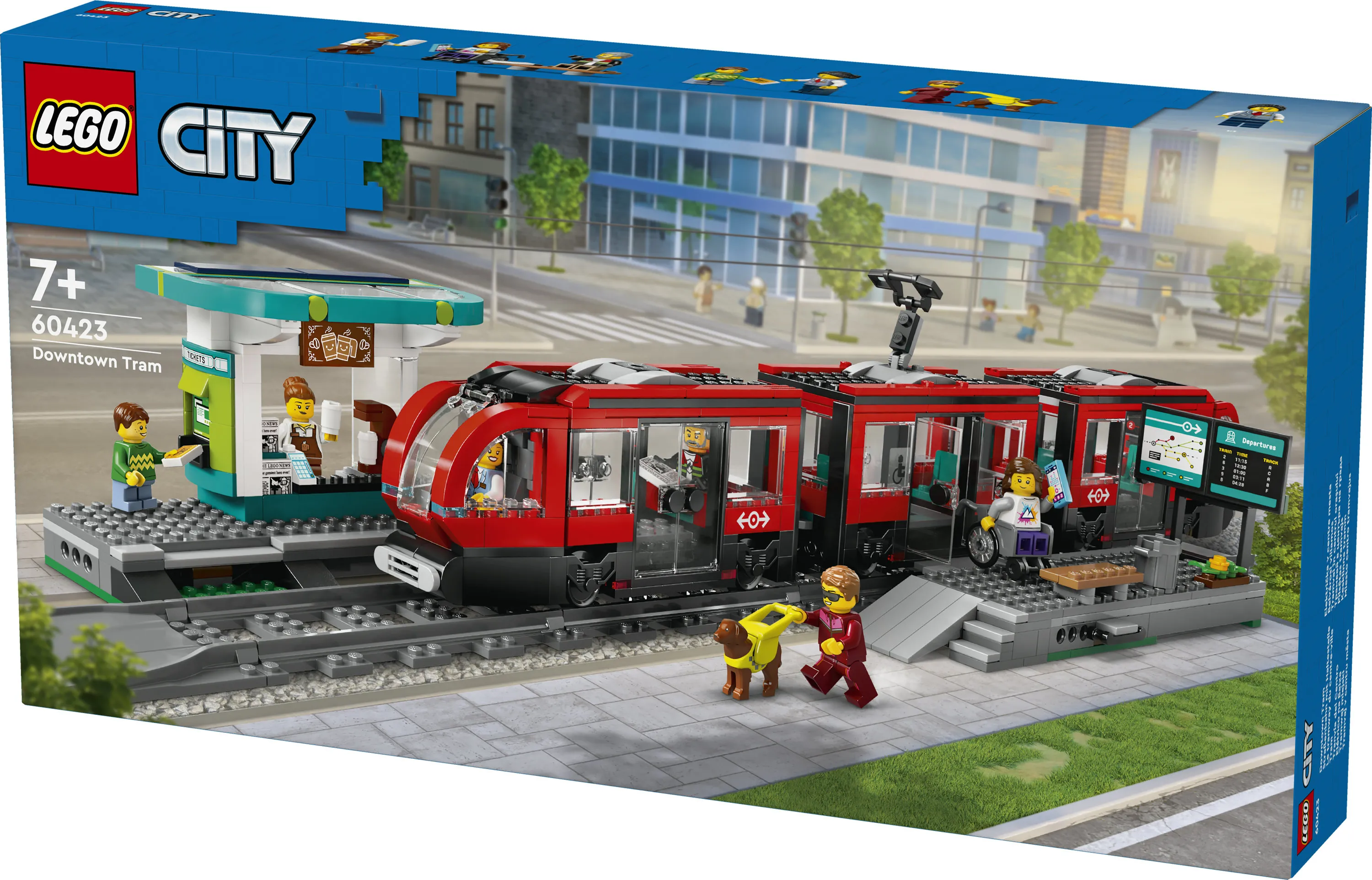 LEGO City Central City Express Sp&aring;rvagnsh&aring;llplats 60423